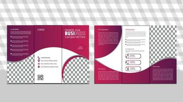 Broschüre Design .Geschäft Broschüre Design Vorlage. Marketing Broschüre. modern korporativ Geschäft Broschüre Design vektor