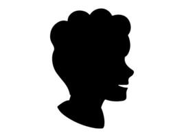 männlich Benutzerbild Profil Bild Silhouette vektor