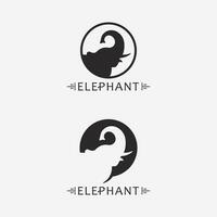 elefant logotyp vektor illustratör formgivningsmall