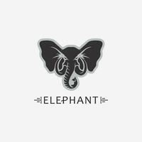 Elefant Logo Vektor Illustrator Designvorlage