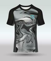 sublimering t-shirt design, jersey design vektor