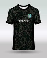 Sublimation T-Shirt Design, Jersey Design vektor