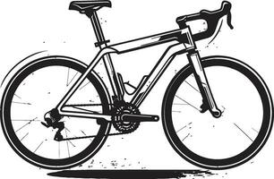 trampa emblem cykel logotyp design ryttare s symbol vektor cykel