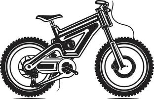 trampa emblem cykel logotyp design ryttare s symbol vektor cykel