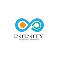 Infinity-Logo-Vorlage vektor