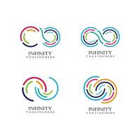 Infinity-Logo-Vorlage vektor