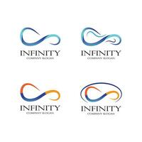 Infinity-Logo-Vorlage vektor
