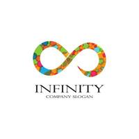 Infinity-Logo-Vorlage vektor