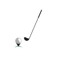 Golf-Logo-Vorlage-Vektor-Illustration vektor