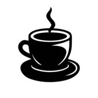 Kaffee Tasse Symbol isoliert auf Weiß Hintergrund. Vektor Illustration