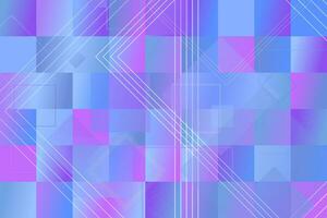 Gradient geometrisch Platz Mosaik Netz Seite Hintergrund - - modern abstrakt modisch geometrisch Vektor Illustration mit Quadrate