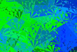 mörk flerfärgad vektormall med abstrakta former. vektor