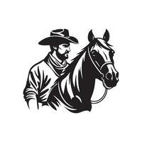 cowboy vektor konst, ikoner, och illustration