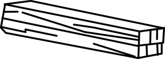 trä- pennor isolerat på de vit bakgrund. vektor illustration. lämplig för design till införa snickeri verktyg. färg pedagogisk media med en verktyg tema
