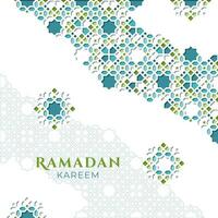 islamisch Ornament Design zum Ramadan Gruß Design vektor