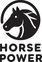 häst logotyp vektor konst illustration, häst ansikte logotyp