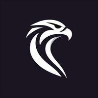 Örn fågel logotyp vektor mall. minimalistisk företag logotyp begrepp