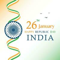 Lycklig republik dag Indien vektor