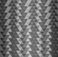 vektor abstrakt geometrisk illustration i de form av en mosaik- av trianglar på en grå bakgrund
