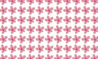 Blume Muster Hintergrund, süß Gekritzel Design vektor