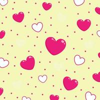 kärlek hjärta mönster design för kärlek valentine fira Lycklig fastival kort gåva vektor