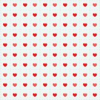 Liebe Herz Muster Design zum Liebe Valentinstag feiern glücklich Fastival Karte Geschenk vektor