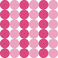 rosa cirkel mönster. cirkel vektor sömlös mönster. dekorativ element, omslag papper, vägg kakel, golv kakel, badrum kakel.