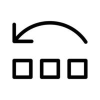 neu anordnen Symbol Vektor Symbol Design Illustration