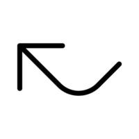 oben Symbol Vektor Symbol Design Illustration