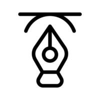 penna ikon vektor symbol design illustration