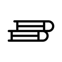 Bücher Symbol Vektor Symbol Design Illustration