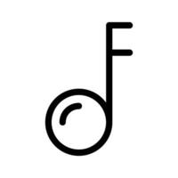 Musik- Symbol Vektor Symbol Design Illustration