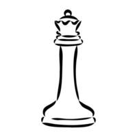 Schach Vektor skizzieren