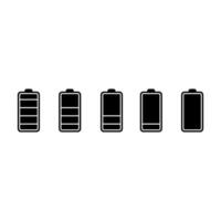 Batterielade-Symbolvektor. Anzeige Batterie Illustration Symbol. Akku-Logo. vektor