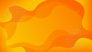 dynamisch Stil Banner Design von Obst Konzept. Orange Elemente mit Flüssigkeit Gradient. kreativ Illustration zum Poster, Netz, Landung, Buchseite, Abdeckung, Anzeige, Gruß, Karte, Förderung. vektor