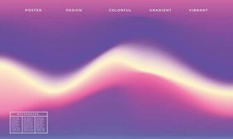 bunt Flüssigkeit Gradient Gittergewebe Hintergrund. wellig verschwommen Farbe Gradation Hintergrund. abstrakt modern Flüssigkeit Design zum Poster, Banner, Abdeckung, Flugblatt, Katalog, Präsentation, oder Flyer. vektor