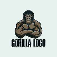 vektor logotyp gorilla