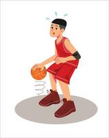 basket platt illustration vektor