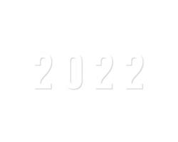 Frohes neues Jahr 2022 lange Schatten-Design-Vorlage. modernes Design für Kalender, Einladungen, Grußkarten, Urlaubsflyer oder Drucke vektor