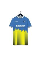 Vektor futuristisch abstrakt Hintergrund Muster zum Sport Jersey Design