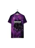 Vektor futuristisch abstrakt Hintergrund Muster zum Sport Jersey Design