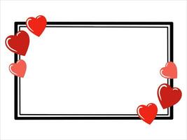 valentine ram hjärta bakgrund illustration vektor