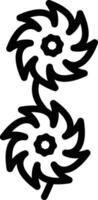 Gladiole Vektor Symbol