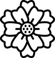 Minze Ringelblume Vektor Symbol
