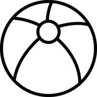 Wasserball-Vektor-Symbol vektor