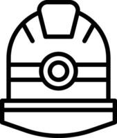 Sicherheit Helm Vektor Symbol