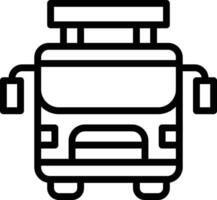 Öffentlichkeit Transport Vektor Symbol