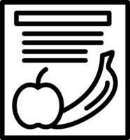 Diät Essen Vektor Symbol