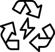 recyceln Energie Vektor Symbol