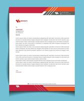 kreativ företags- modern brev design bunt mall med olika Färg alternativ. kreativ brev design mall för din projekt. vektor
